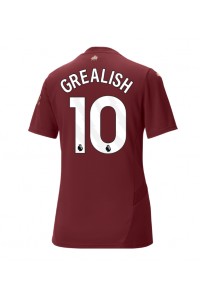 Manchester City Jack Grealish #10 Fotballdrakt Tredje Klær Dame 2024-25 Korte ermer